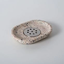 Staunton And Henry Eclectic Bella Terrazzo Bathroom Accessory Set