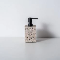 Staunton And Henry Eclectic Bella Terrazzo Bathroom Accessory Set