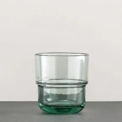 Staunton And Henry Amaro Bottle Green Bathroom Accessory Set Eclectic