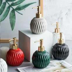 Staunton And Henry Elegant Faceted Soap Dispenser Classic