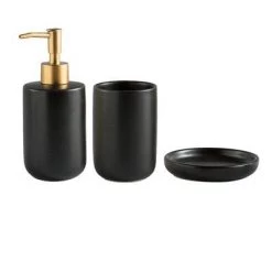 Staunton And Henry Classic Modern Bathroom Accessory Set