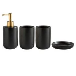 Staunton And Henry Classic Modern Bathroom Accessory Set