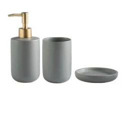 Staunton And Henry Classic Modern Bathroom Accessory Set