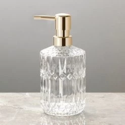 Staunton And Henry Modern Vintage Glass Soap Dispenser Eclectic
