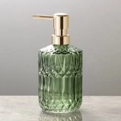 Staunton And Henry Modern Vintage Glass Soap Dispenser Eclectic