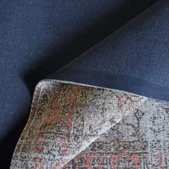 Staunton And Henry Souka Greige And Coral Distressed Rug Rugs