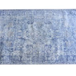 Staunton And Henry Kaveh Modern Blue Persian Rug Rugs