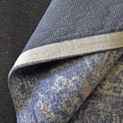 Staunton And Henry Kaveh Modern Blue Persian Rug Rugs