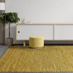 Staunton And Henry Joyio Modern Saffron Rug