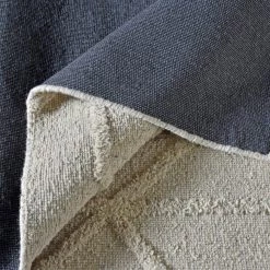 Staunton And Henry Olso Modern Cream Rug