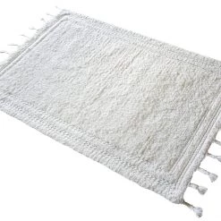 Staunton And Henry Snowden White Wool Rug Rugs