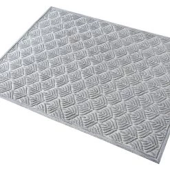 Staunton And Henry Votive Textured Grey Wool Rug