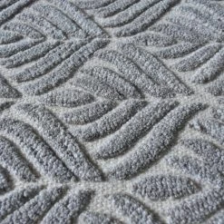 Staunton And Henry Votive Textured Grey Wool Rug