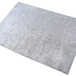 Staunton And Henry Maynard Beige Grey Viscose Rug Rugs