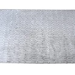 Staunton And Henry Maynard Beige Grey Viscose Rug Rugs