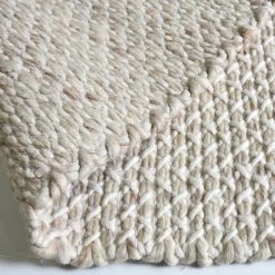 Staunton And Henry Edmond Beige Wool Rug