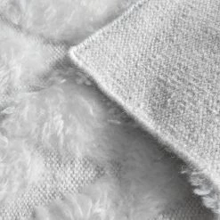 Staunton And Henry Boyd Modern White Wool Rug