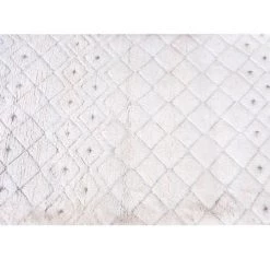 Staunton And Henry Boyd Modern White Wool Rug