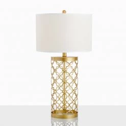 Staunton And Henry Lighting Elegant Gold Table Lamp