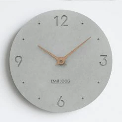 Staunton And Henry Grey Nordic Wall Clock Wall Decor