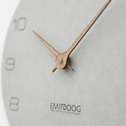 Staunton And Henry Grey Nordic Wall Clock Wall Decor