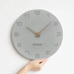 Staunton And Henry Grey Nordic Wall Clock Wall Decor