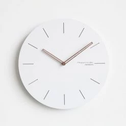 Staunton And Henry Wall Decor White Nordic Wall Clock