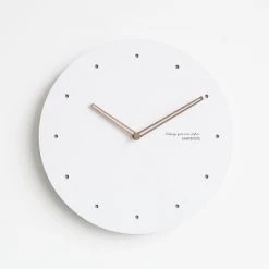 Staunton And Henry Wall Decor White Nordic Wall Clock