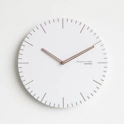 Staunton And Henry Wall Decor White Nordic Wall Clock