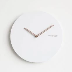 Staunton And Henry Wall Decor White Nordic Wall Clock