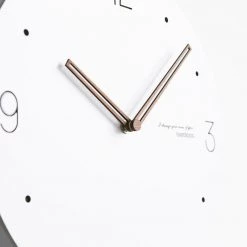 Staunton And Henry White Nordic Wall Clock SALE
