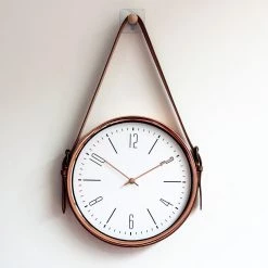 Staunton And Henry Copper Hanging Wall Clock