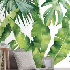 Staunton And Henry Wall Decor Jungle Palm Leaves Wallpaper