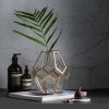 Staunton And Henry Gold And Glass Faceted Vase Home Accessories