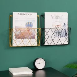 Staunton And Henry Magazine Wall Rack