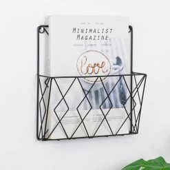 Staunton And Henry Magazine Wall Rack