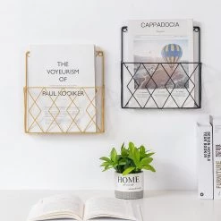 Staunton And Henry Magazine Wall Rack