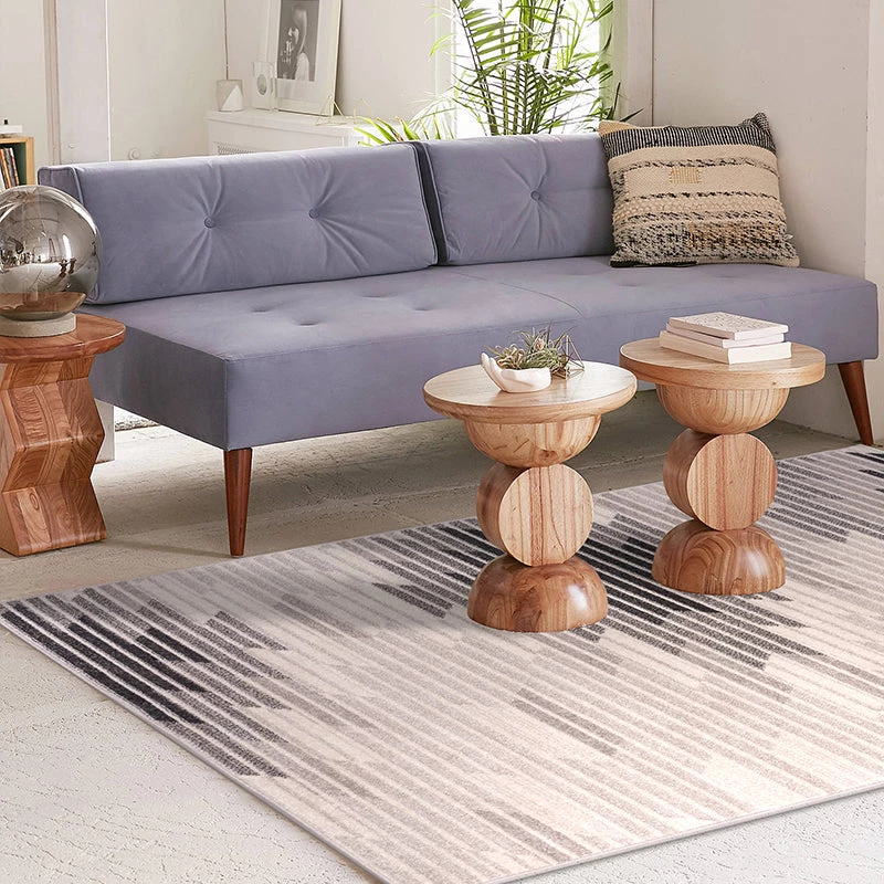 Staunton And Henry Atsila Modern Grey And White Tribal Rug Rugs 3 Staunton And Henry Atsila Modern Grey And White Tribal Rug Rugs