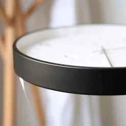 Staunton And Henry Wall Decor Nordic Clock With Temperature And Humidity