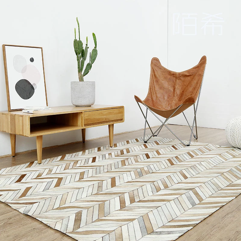 Staunton And Henry Brown And White Patchwork Cowhide Rug Rugs 1 Staunton And Henry Brown And White Patchwork Cowhide Rug Rugs