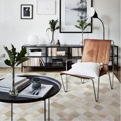 Staunton And Henry Cream And Fawn Patchwork Cowhide Rug Rugs