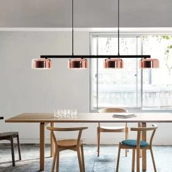 Staunton And Henry Modern Copper Island Pendant Light