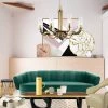 Staunton And Henry Elegant Modern Gold Chandelier Lighting