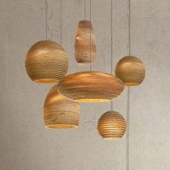 Staunton And Henry Recycled Cardboard Pendant Light Lighting 12 Staunton And Henry Recycled Cardboard Pendant Light Lighting