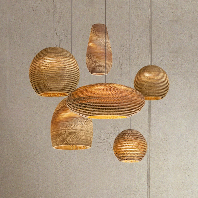 Staunton And Henry Recycled Cardboard Pendant Light Lighting 4 Staunton And Henry Recycled Cardboard Pendant Light Lighting