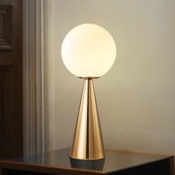 Staunton And Henry Future Modern Brass Table Lamp Lighting