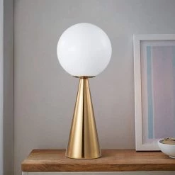 Staunton And Henry Future Modern Brass Table Lamp Lighting