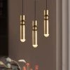 Staunton And Henry Retro Modern Brass Pendant Light