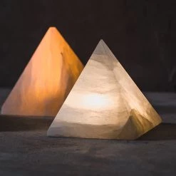 Staunton And Henry Home Accessories Natural Stone Pyramid Lamp 12 Staunton And Henry Home Accessories Natural Stone Pyramid Lamp