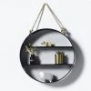 Staunton And Henry Round Hanging Wall Shelf